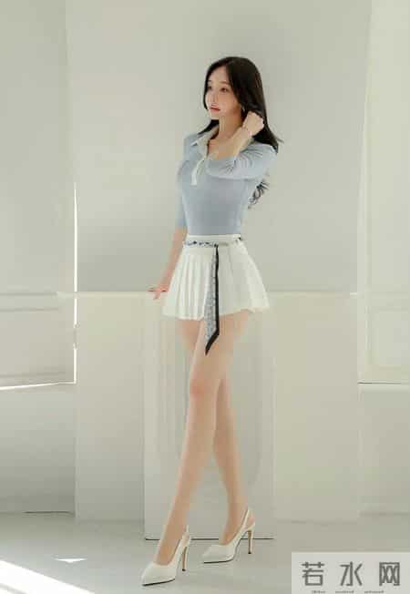 浅蓝清甜轻熟套装