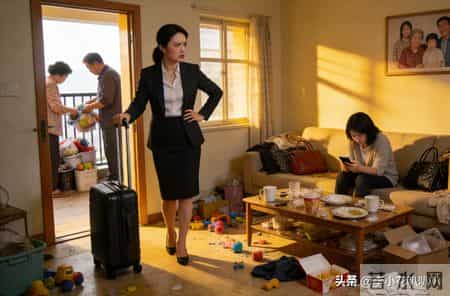 出差半个月，回家发现老公把公婆小姑子全接来了，隔天他们傻眼了
