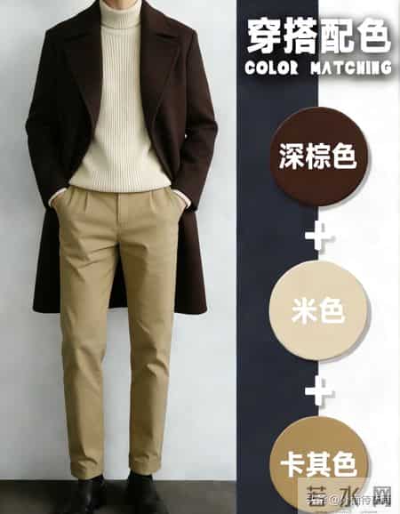 男生大牌感十足的颜色过年穿搭！