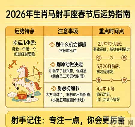 春节后运势大爆发！这6个星座要起飞，但这几个坑千万别踩！