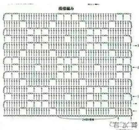 新年一定要给自己织一条铜钱花围巾