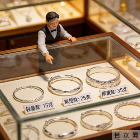 银手镯选多重大有讲究！一张表告诉你不同人群怎么选