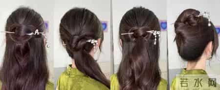 再次强调：50＋女人少剪短发、多扎发！看这5组对比就懂差别太大