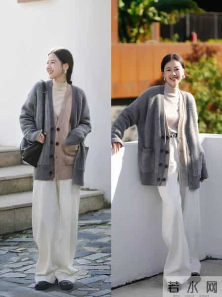女人老了，外套尽量不要穿羽绒服和大衣，换成这些搭配更气质好看