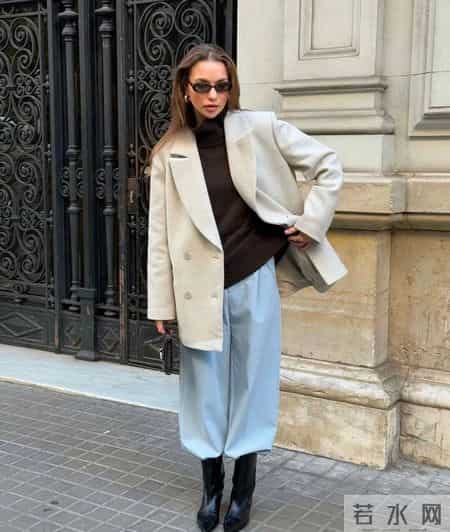 今年流行的大衣，短一截更时髦！