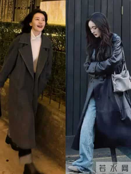 跟着高圆圆、朱珠穿大衣，松弛又减龄！
