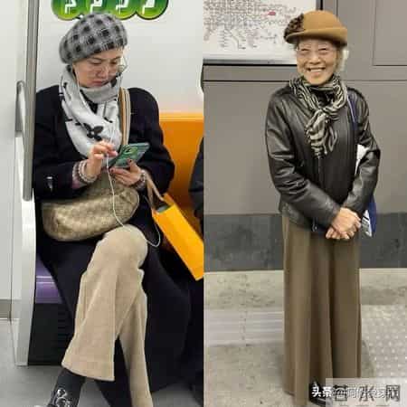看到地铁奶奶的穿搭对比才知道，女人有没有放任形象，差别太大了