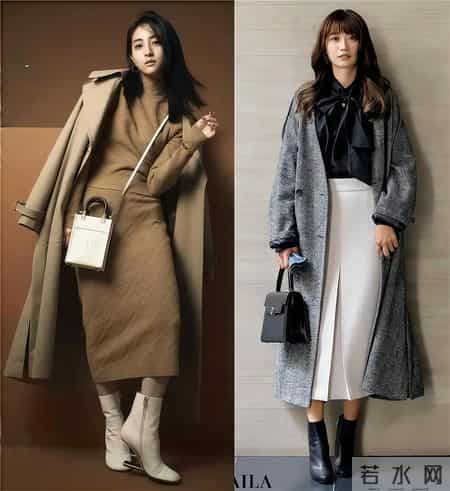 40岁女人，过年多穿“长大衣+长裙”！高级得体不说，还很有魅力