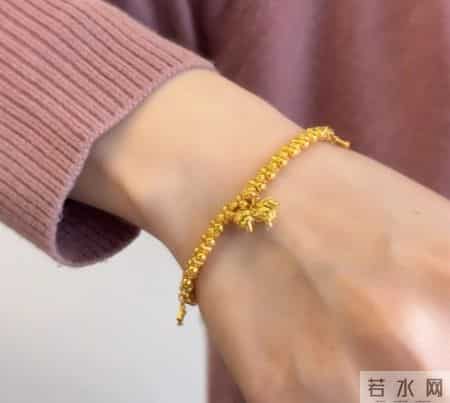 周大福“好事花生”好事发生~黄金手链来啦!