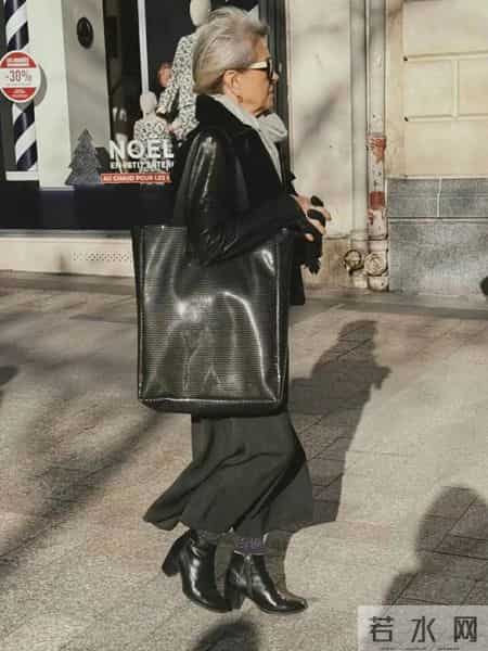 等我老了不穿冲锋衣和小香风，学法国奶奶穿三件基础款，真好看又显气质