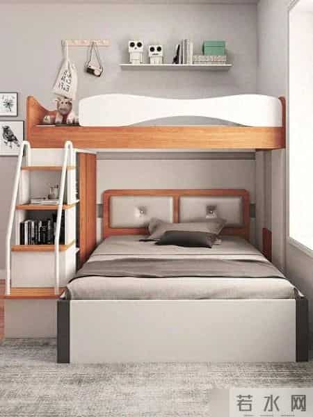 双人床已经过时了,现在都流行“错位床”了,空间独立更实用!
