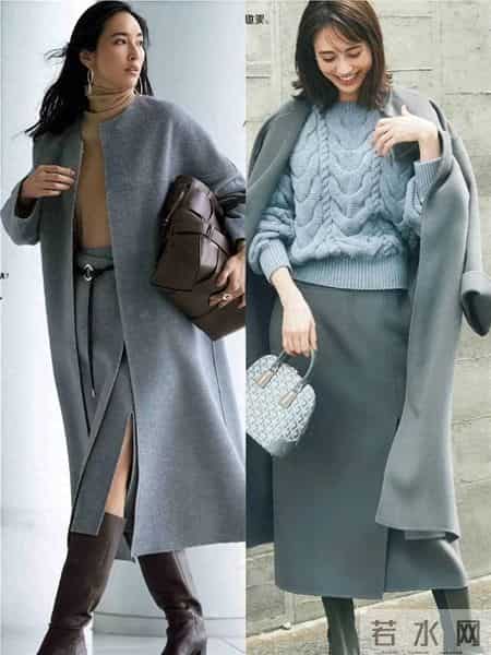 “大衣+呢子裙”=今冬最时髦搭配！保暖显瘦两不误，还特显气质