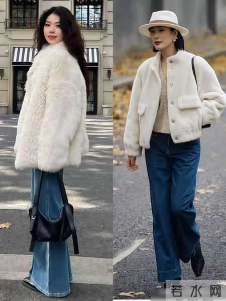 没想到，今年“皮草外套”这么火！学时尚潮人这样穿，时髦显气质