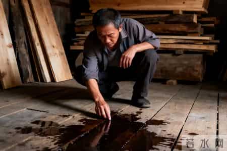 一个木匠来村讨水喝，他走时却低语道：你家十五天内有血光之灾