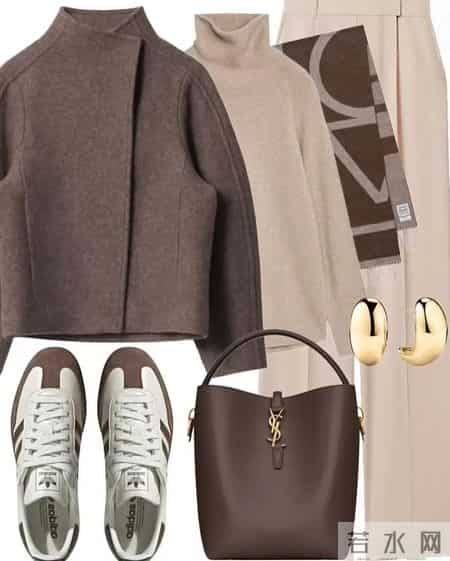 短款外套穿搭分享 干脆利落超级好看呀！