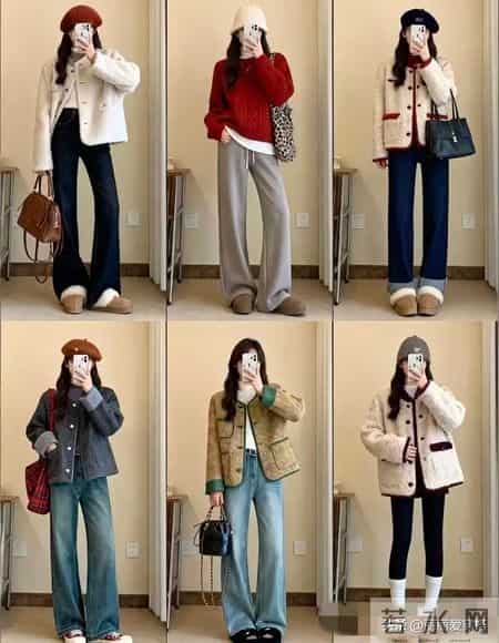24套冬日氛围感穿搭｜小个子闭眼入，保暖又显高