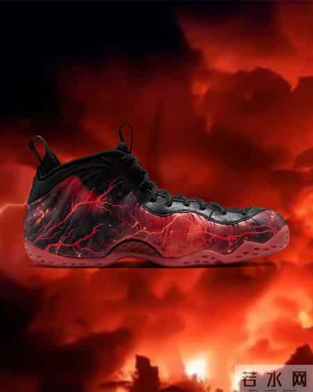 Nike 携手《怪奇物语》打造联名版 Air Foamposite One「Upside Down」