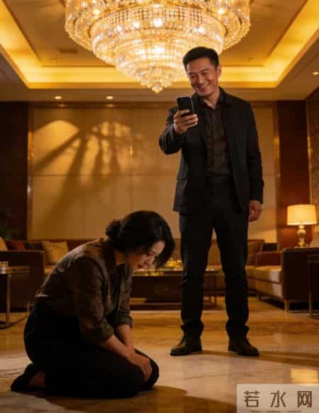 60岁保洁被经理当众羞辱下跪，她起身打了个电话：帮我处理个事