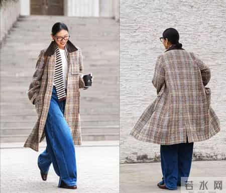 大衣搭牛仔裤，夹克搭牛仔裤，羽绒搭牛仔裤，西装搭牛仔裤，有质感也有智感！