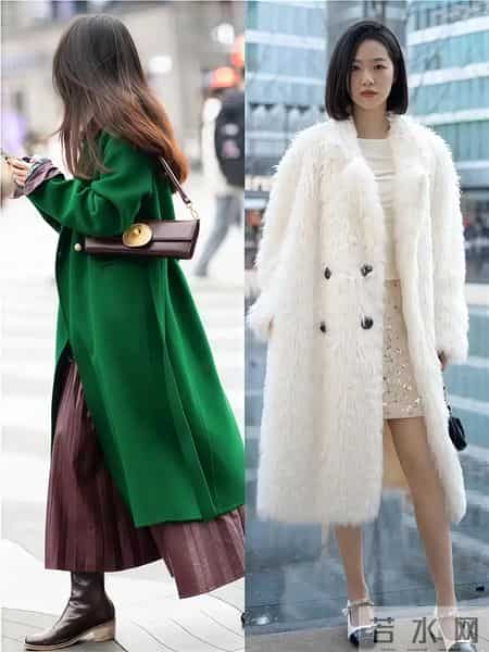 过年穿大衣，别只搭“小黑裤”！看看杭州女生的街拍，这样穿多美