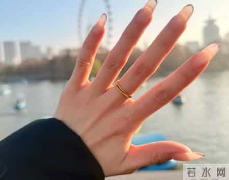 周大福这枚黄金戒指，不是爆款，但是却越看越上头！