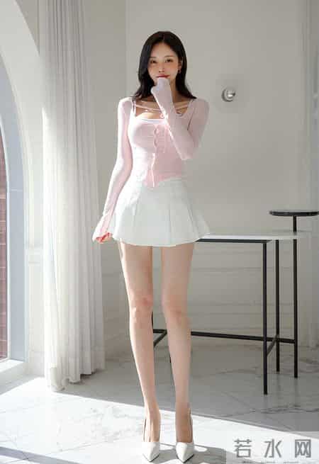 粉白甜嗲轻熟套装｜是柔光里的樱花甜妹美人