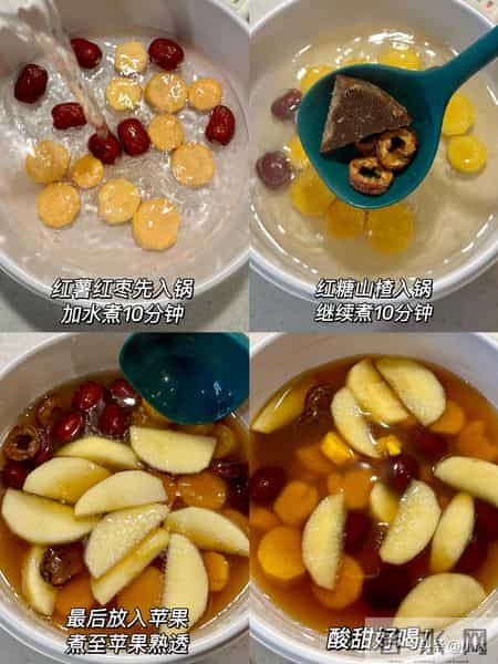 冬煮苹果水,内热自己退!3种神仙搭配,养脾胃,补津液,身体棒