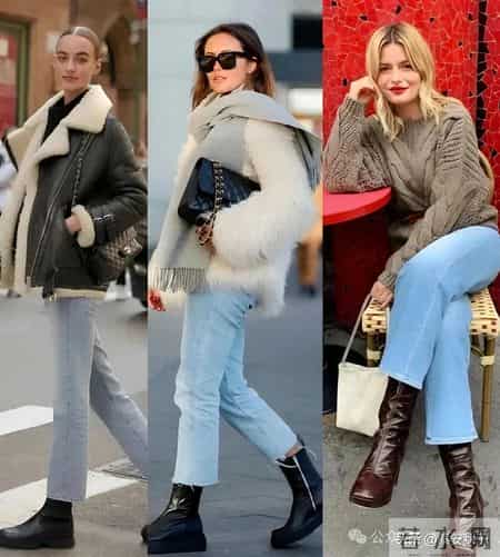冬末时分，穿上“九分裤+短靴”，显腿长又显高级，也太好看了吧