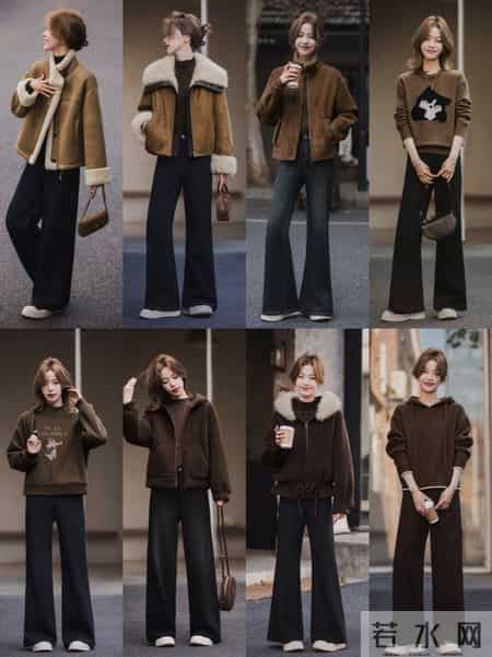 不用买新衣服！衣柜基础款搭出32套秋冬look，太香了