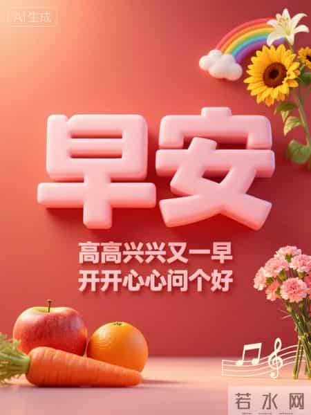 马年将至｜周二早安，8张喜庆早安祝福图，赶紧存！愿万事顺遂！