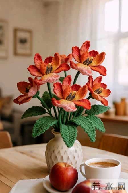 辞职宝妈的治愈魔法：摔碗崩溃后 她用毛线钩出满屋繁花 才发现原来