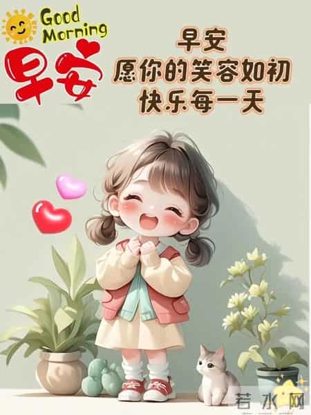 早安吉祥~ 保持好心情，守护好健康，心宽体健，福气自来！