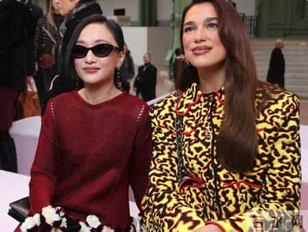 巴黎这一夜，周迅惊艳亮相，刘雯脸部瘦脱相，金高银松弛感拉满