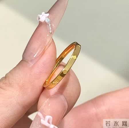 周大福种草一枚 “冷门” 黄金戒指，也太好看了吧！