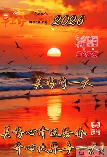 早安朋友！喜迎新春