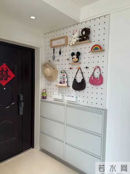 物业不让“鞋子堆门口”，瞧瞧广东人的妙招，干净高级又美观！