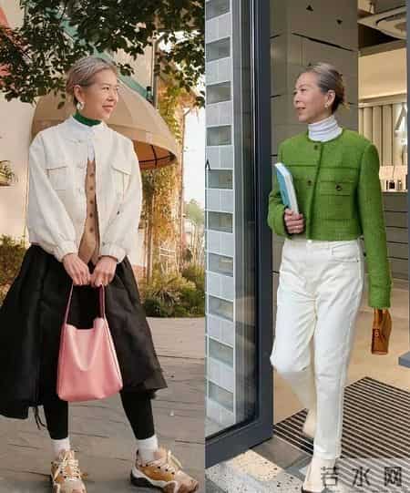 跟着“上海奶奶”学穿搭！白发不染、穿衣简单，个个美得优雅得体