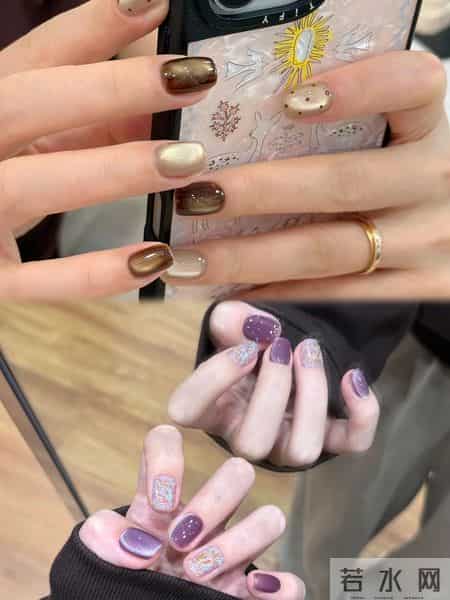 气质小众高级感小短甲合集！超漂亮的小短甲合集！