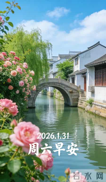 2026.1.31 1 月再见！周六早安愉快！最新周六早上好祝福图片