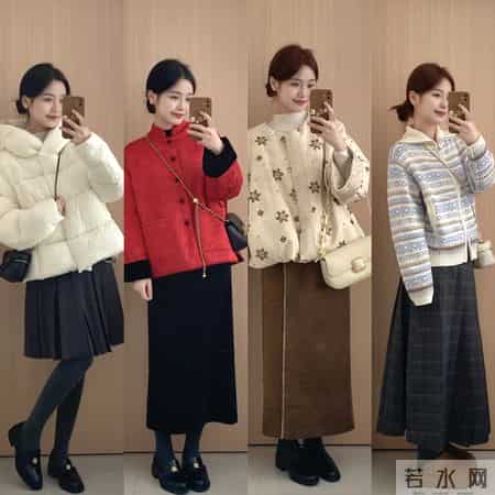 32套冬日不重样穿搭｜把温柔和暖意穿在身上