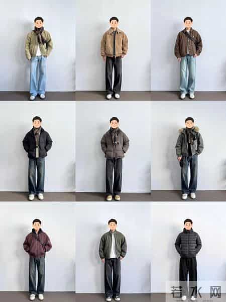 170男生冬季穿搭合集来啦，告别搭配难题，时尚不踩雷！