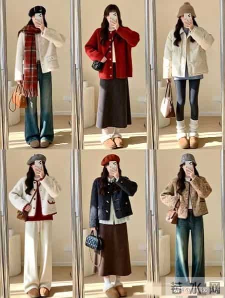 24套冬日氛围感穿搭｜小个子闭眼入，保暖又显高