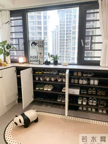 物业不让“鞋子堆门口”，瞧瞧广东人的妙招，干净高级又美观！