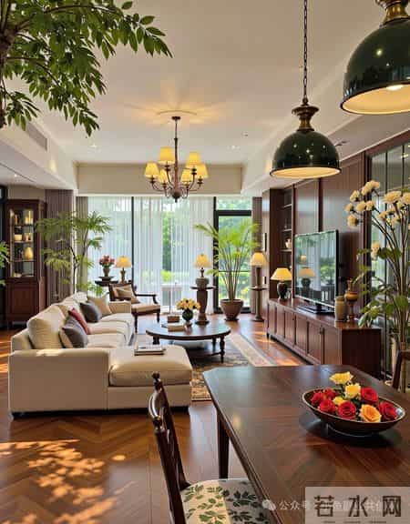 这哪是普通人的家,这是人间仙境啊!