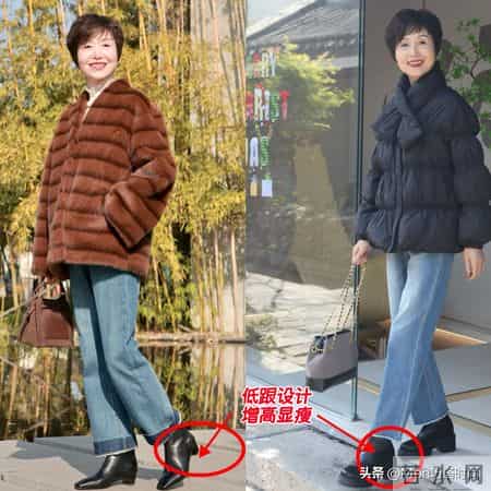 为什么不建议中年女人：戴丝巾、露脚踝？看完这几组对比你就懂了