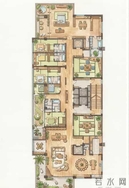 800㎡卡通风奢宅，把快乐装进每一个角落