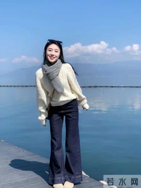 “毛衣+阔腿裤”今年冬天火出圈了，温柔清新又减龄！