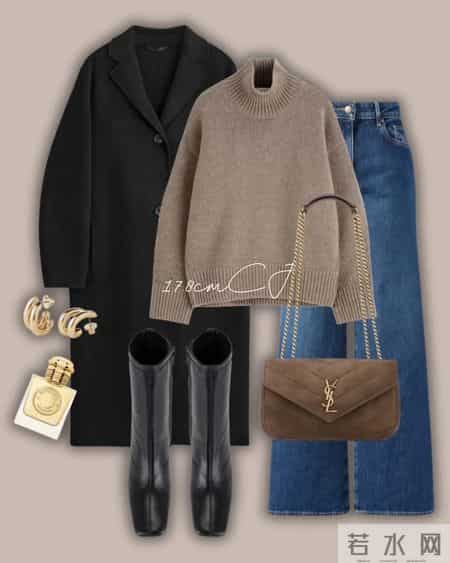 太美啦 这20套胶囊衣橱配色 这组穿搭极其典型的松弛感老钱风！