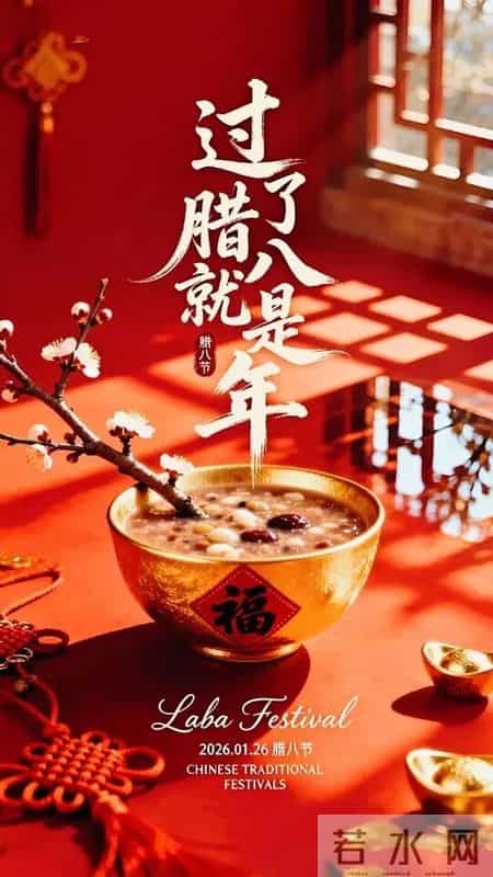 腊八煮福粥暖冬，岁岁安康福运浓