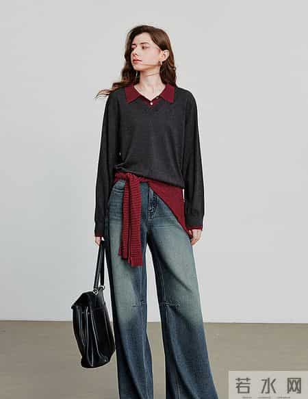 冬日超火的一组配色：灰+红，好看显高级！